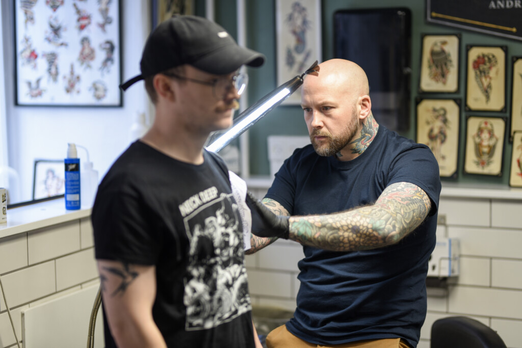 tatovør i København Andreas Milan